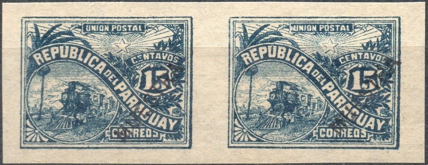 Paraguay 1886 Official First Printing feature